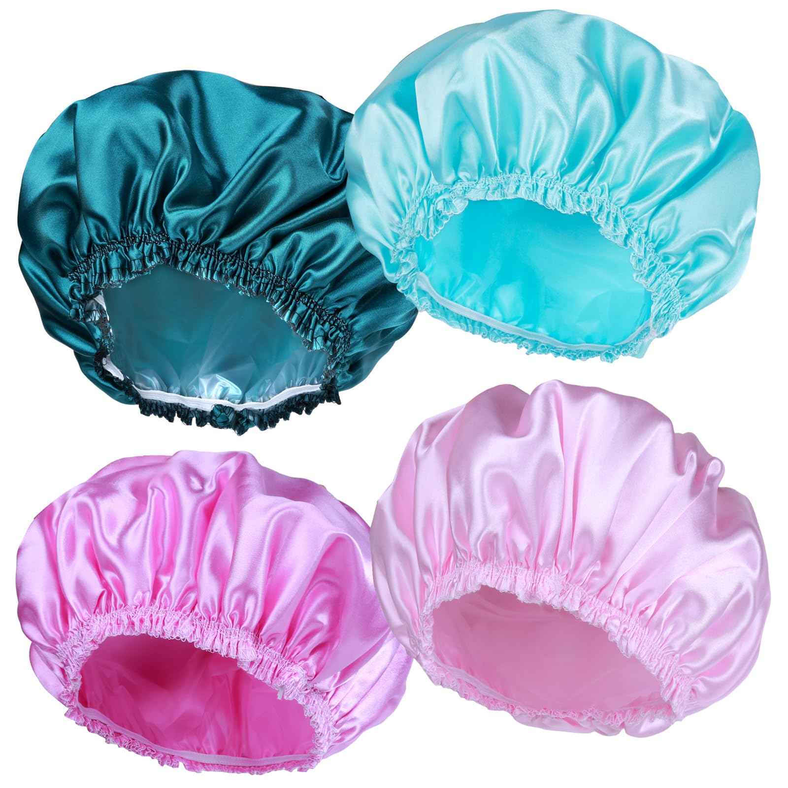 Luxury Satin Sleep Bonnets Set
